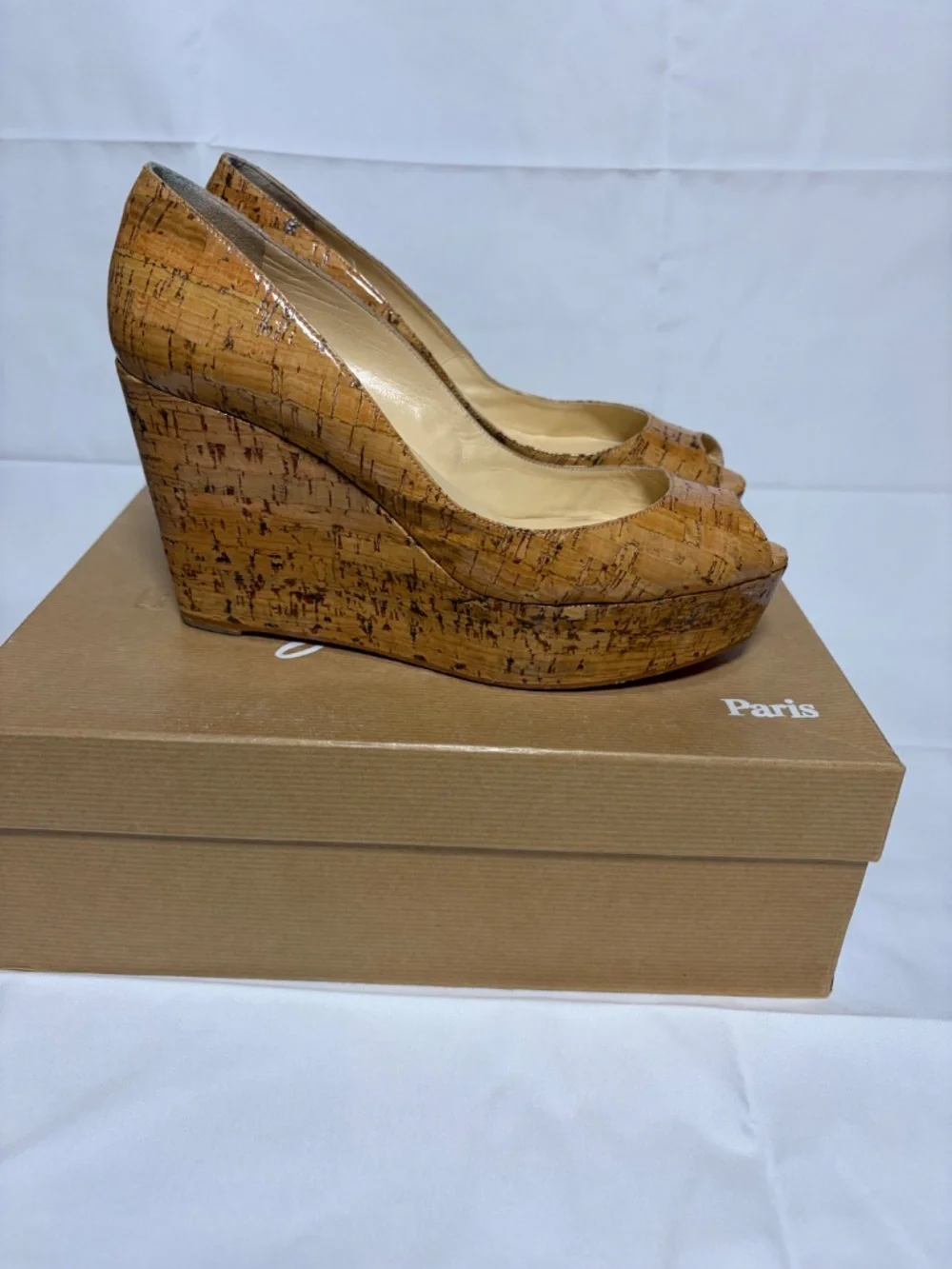 Christian Louboutin Une Plume 100 Wedge